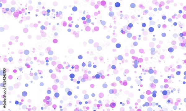 Fototapeta Blue purple blur bokeh light png for events and graphics.