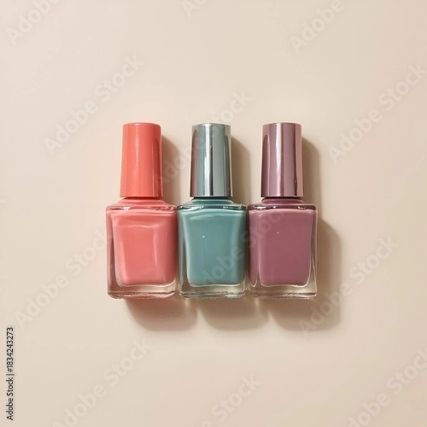 Obraz Elegant Nail Polish Display