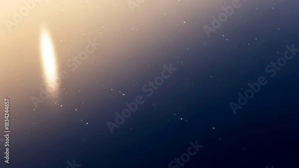 Fototapeta Abstract light leak background with bokeh effect for overlay and design use