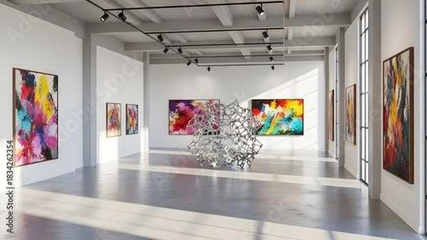 Fototapeta Installed on the wall the outcomes