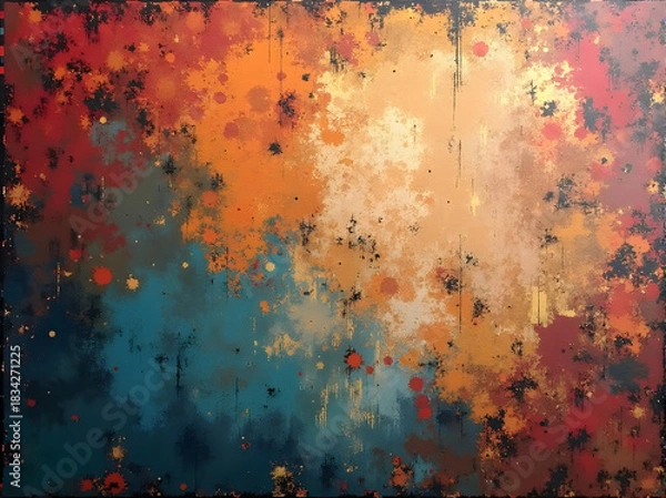 Obraz Abstract old grunge background 