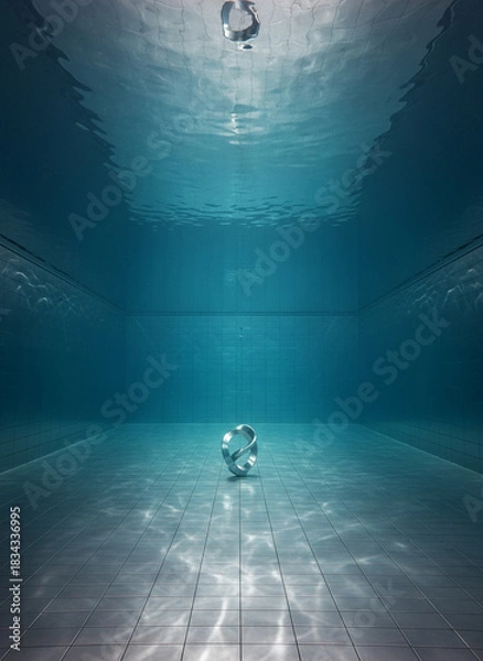 Obraz under water chamber