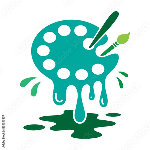 Obraz Creative Paint Palette