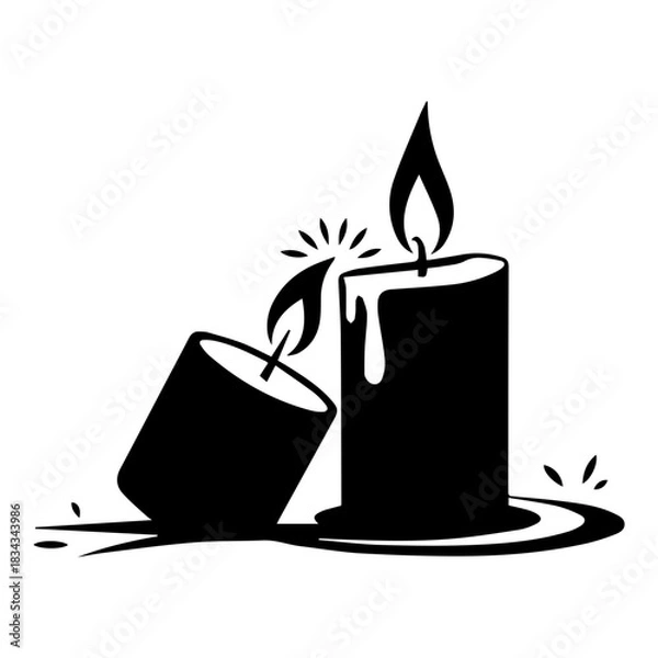 Obraz Candlelight Contrast