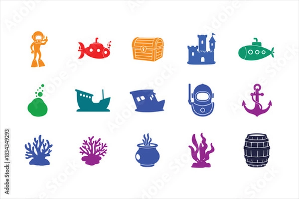 Fototapeta Vector file icon representation digital asset graphic format