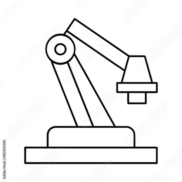 Obraz Laser Scanner Vector Illustration On Transparent Background