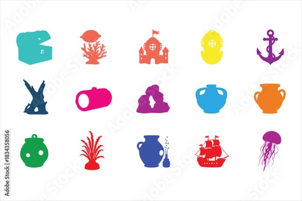 Fototapeta Vector graphic document file format illustration and design