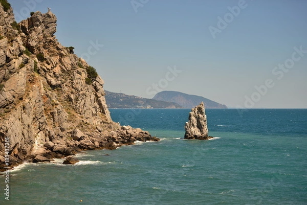 Obraz view of the sea and mountains