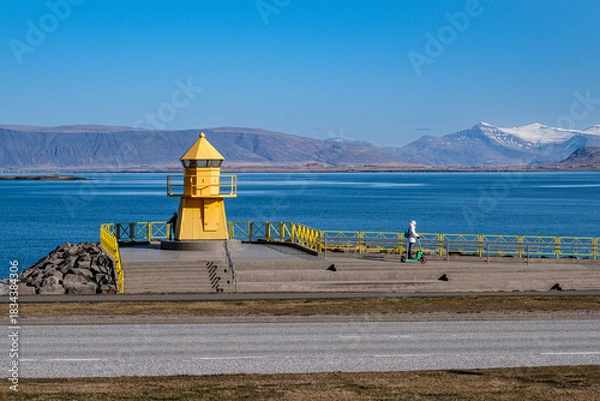Obraz Panorama marino  a reykjavik