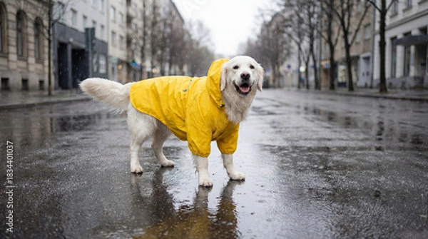 Obraz dog in the snow