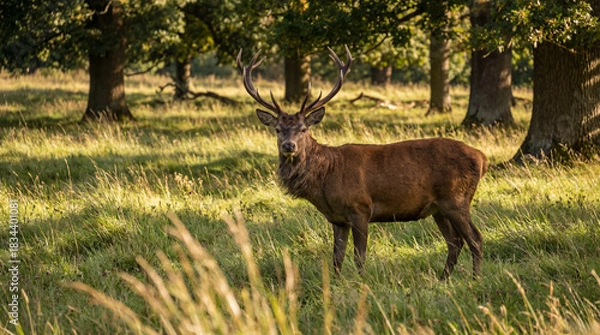 Obraz deer in the woods
