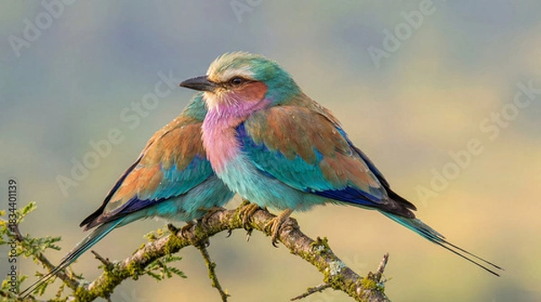 Obraz bee eater perched on a branch