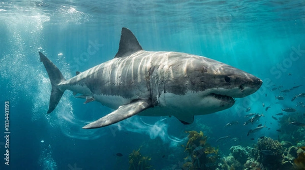 Obraz great white shark