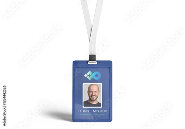 Fototapeta Badge Mockup 2
