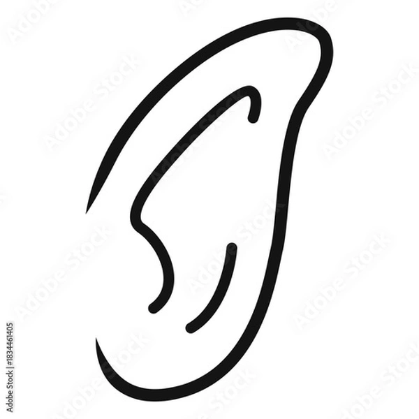Obraz Elf ear stroke