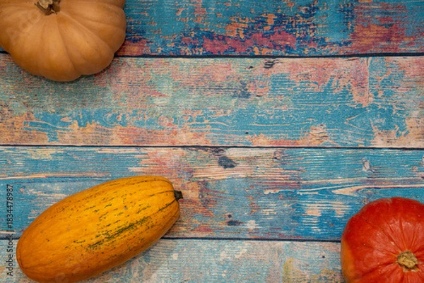 Fototapeta Overhead shot of a messy, empty glass and spoon on a white background. Concept of finished meal and dirty dishes