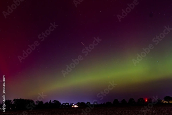 Obraz Northern Lights in Nauvoo IL