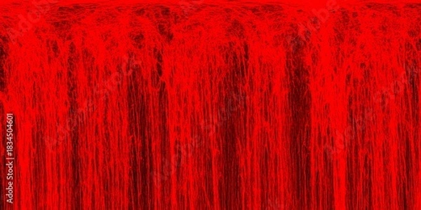 Fototapeta Abstract red background with vertical lines, creating a textured and dynamic visual effect.