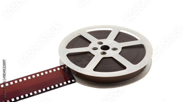 Obraz Old film strip isolated
