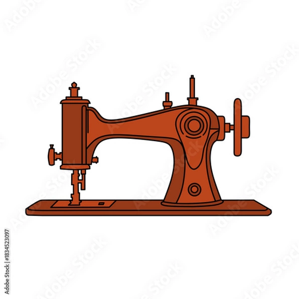 Obraz old sewing machine