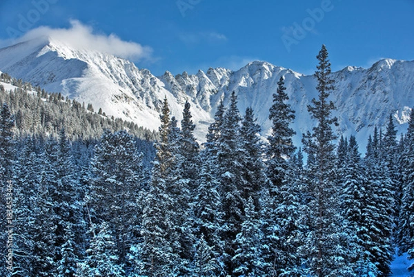 Fototapeta Snowy Ridge