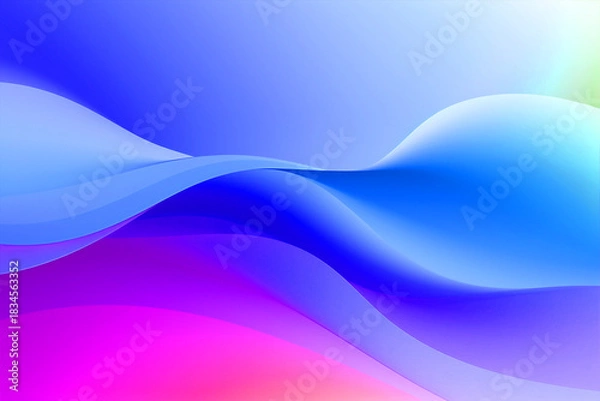 Obraz Abstract Motion Light Gradient Waves Graphic motion art background 