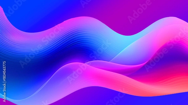 Obraz Abstract Pink Graphic Motion Art Gradient Backgrounds 