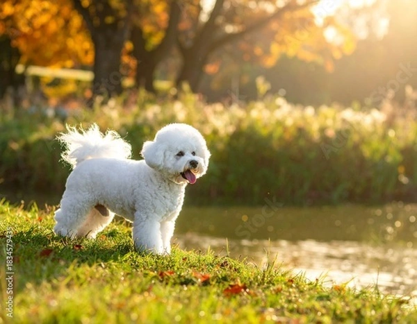 Obraz ビションフリーゼ