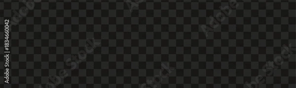 Obraz 黒色の和柄模様（市松）のバナー背景ベクターイラスト