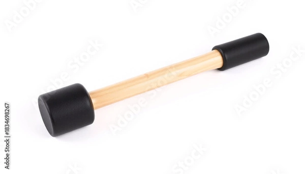 Obraz Rubber Mallet Isolated on White Background