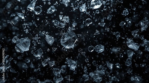 Obraz shattered glass