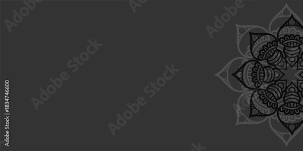 Fototapeta Abstract wall studio room blue background for displaying your products.victpr eps10