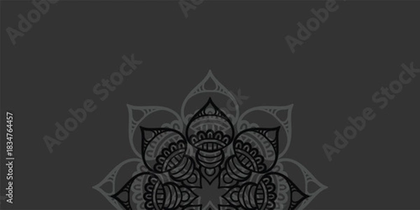 Fototapeta Abstract wall studio room blue background for displaying your products.victpr eps10