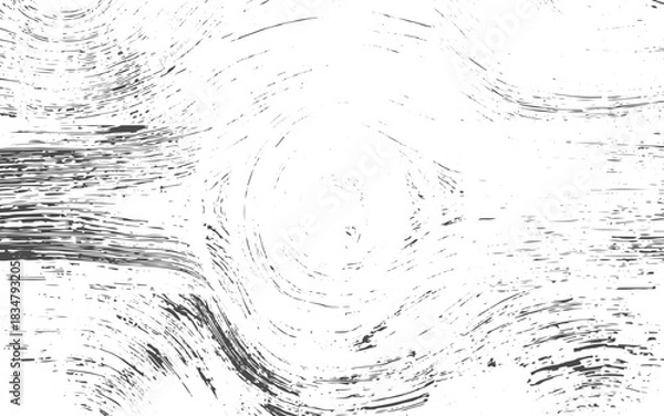 Fototapeta Old weathered wood plank texture background with distressed grunge overlay ideal for rustic vintage design and natural patterns