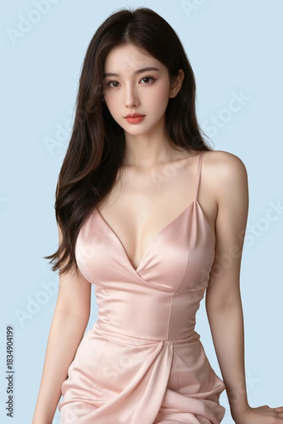 Obraz magentadressstudioportrait