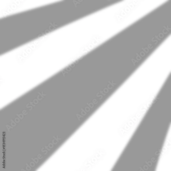 Obraz Realistic overlay window shadow effect, transparent