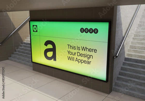 Obraz Billboard Campaign Mockup