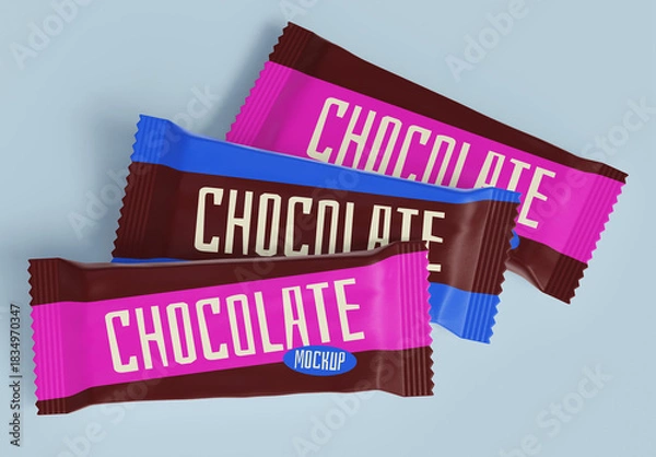 Obraz Candy Chocolate Packaging Mockup