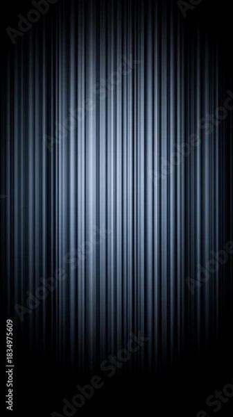 Fototapeta Vibrant dark blue striped background pattern featuring bold black horizontal stripe texture design element.