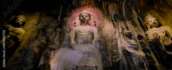 Obraz Nishyandabody Buddha at Longmen Grottoes.