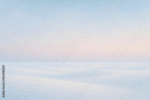 Fototapeta 겨울의 평온한 풍경