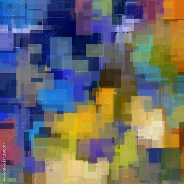 Fototapeta Colorful abstract pattern