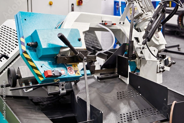 Fototapeta Band sawing machine