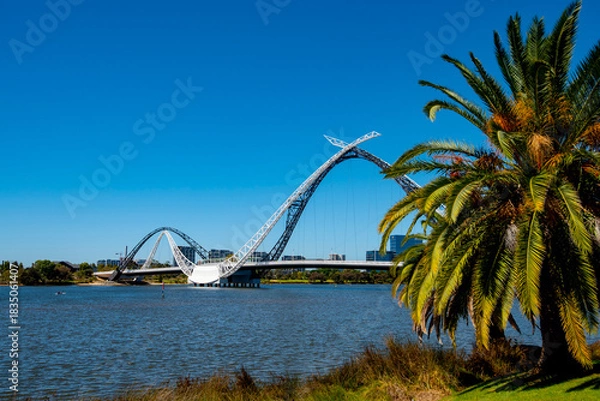 Obraz Matagarup Bridge in Perth - Australia