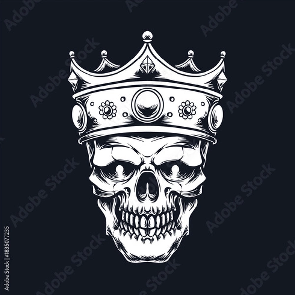 Fototapeta skull and crossbones