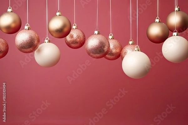 Obraz Decoration Christmas christmas red.