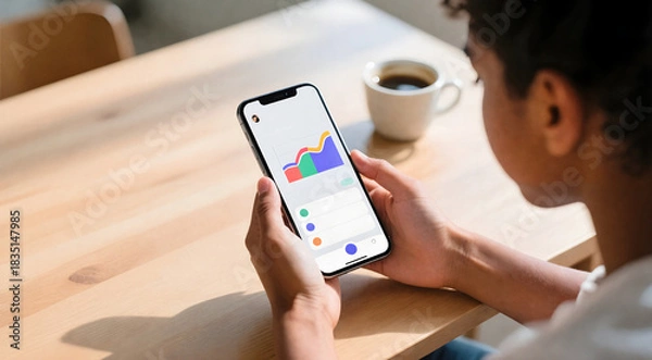 Obraz Mobile Budgeting App Focus