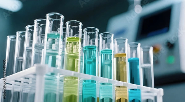 Obraz Vaccine Development Test Tubes