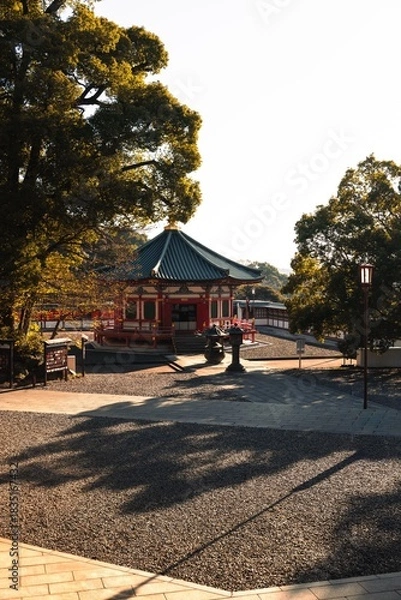 Fototapeta 千葉県成田市　紅葉の成田山新勝寺
