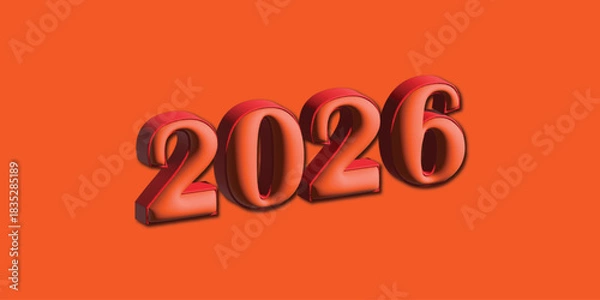 Fototapeta Abstract geometric design with bold colors and text elements